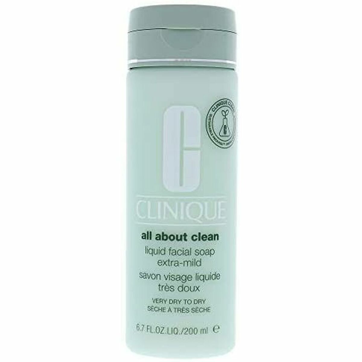 Ansiktsrensende gel Liquid Facial Soap Extra Mild Clinique av Clinique - Beste tilbud på Parfymer Kosmetikk Bilde av Ansiktsrensende gel Liquid Facial Soap Extra Mild Clinique - Kjøp Clinique produkter online.