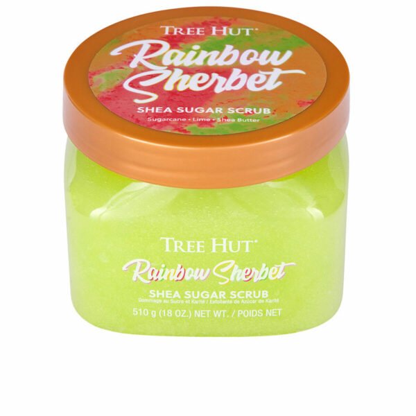 Bilde av Kropps eksfoliator Tree Hut Rainbow Sherbet 510 g - Kjøp Tree Hut produkter online.