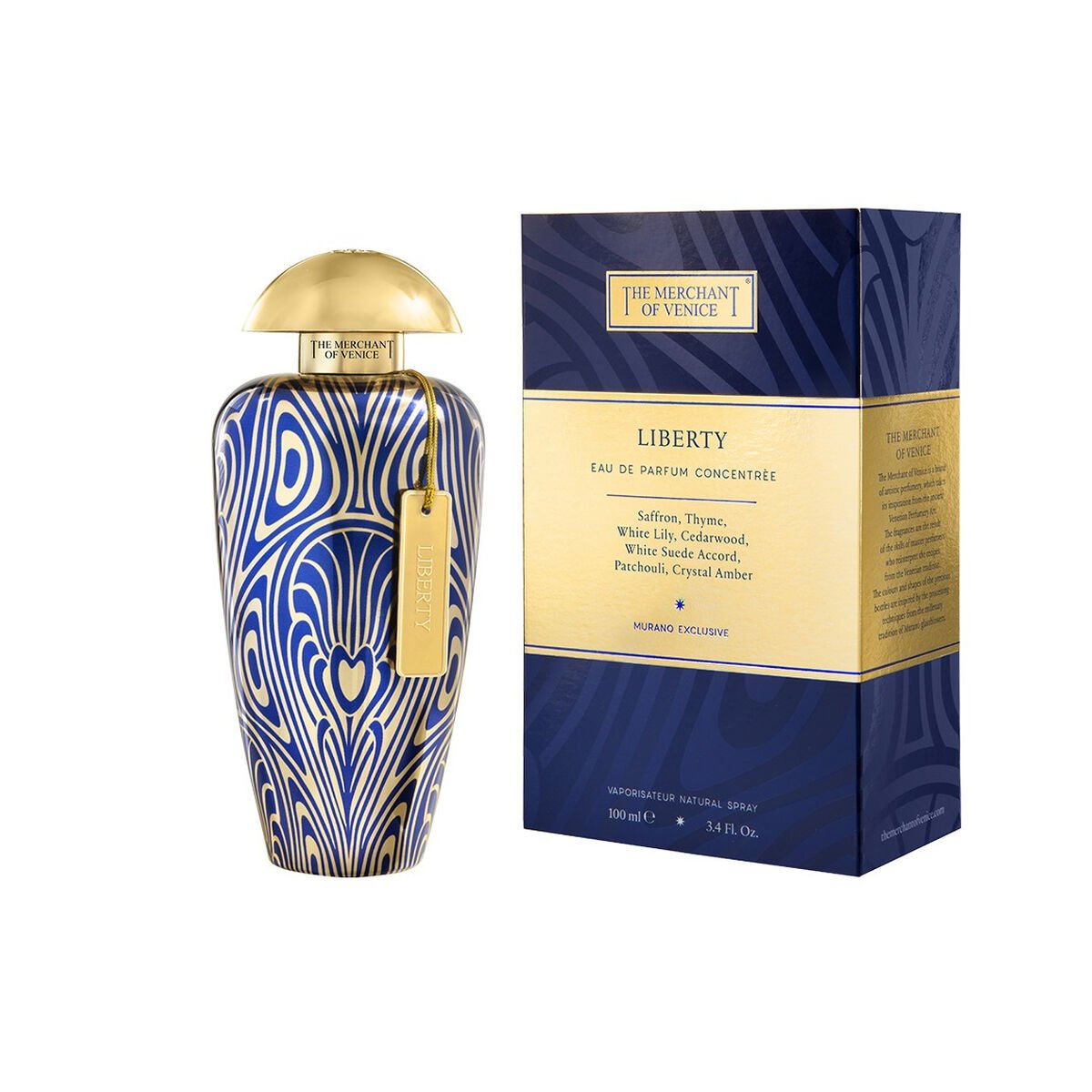 Bilde av Unisex parfyme The Merchant of Venice EDP Liberty (100 ml) - Kjøp The Merchant of Venice produkter online.