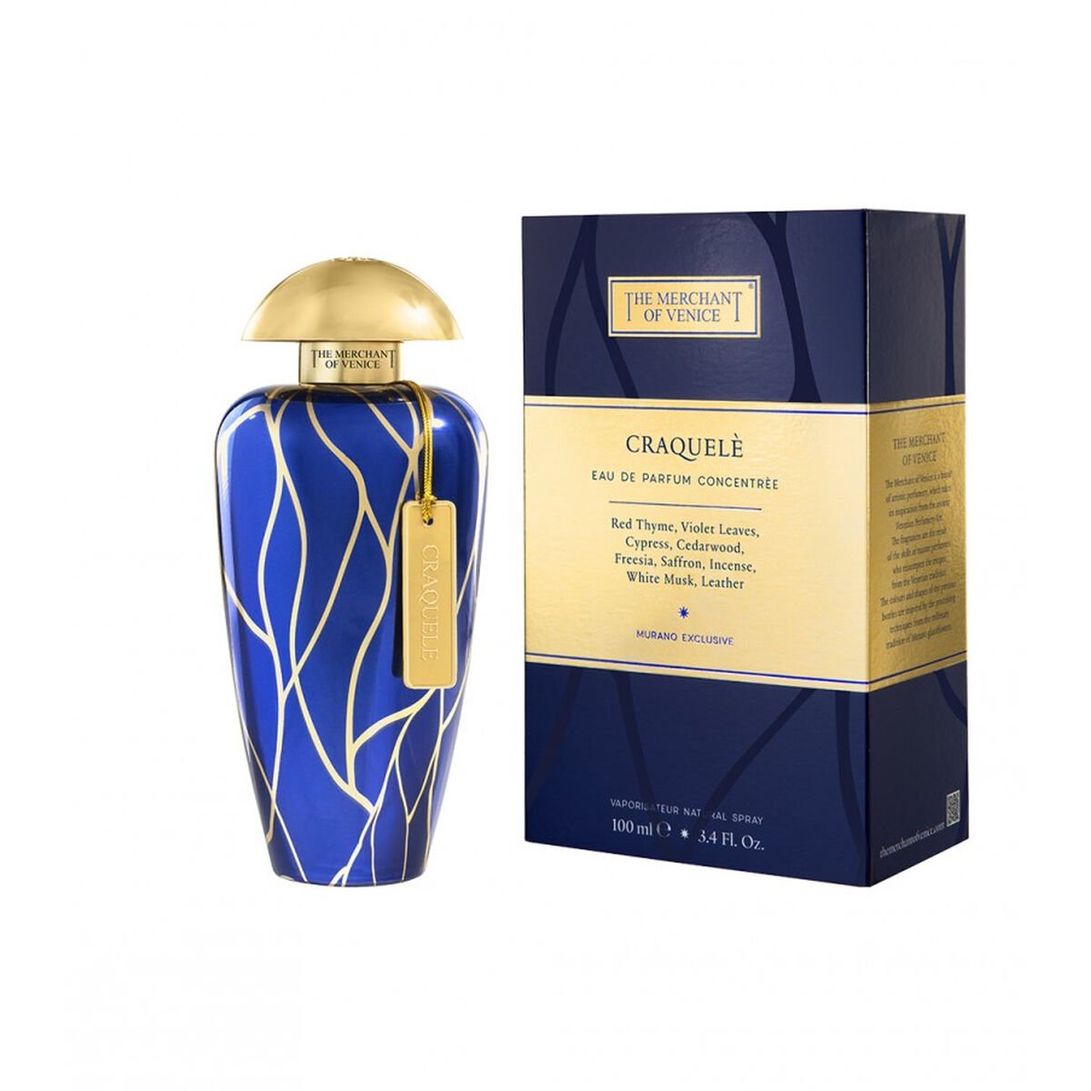 Bilde av Unisex parfyme The Merchant of Venice Craquelé EDP EDP 100 ml - Kjøp The Merchant of Venice produkter online.