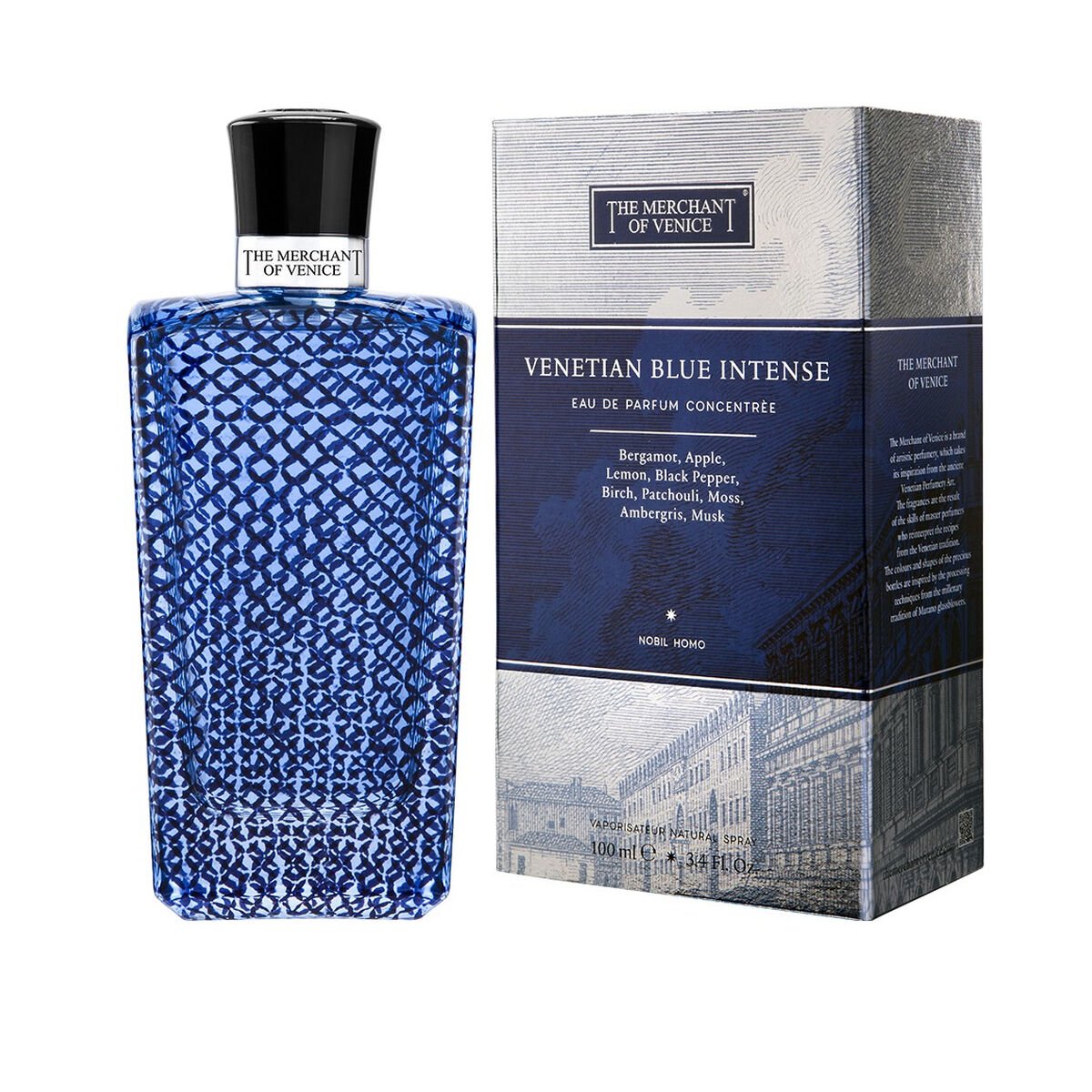 Bilde av Herre parfyme The Merchant of Venice Venetian Blue Intense EDP EDP 100 ml - Kjøp The Merchant of Venice produkter online.