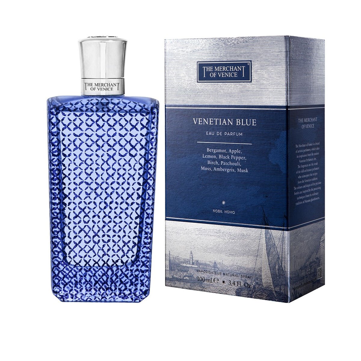 Bilde av Herre parfyme The Merchant of Venice EDP Venetian Blue 100 ml - Kjøp The Merchant of Venice produkter online.