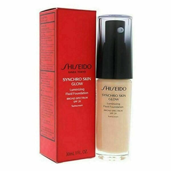 Bilde av Flytende Sminke-base Skin Glow Shiseido SPF20 (30 ml) - Kjøp Shiseido produkter online.