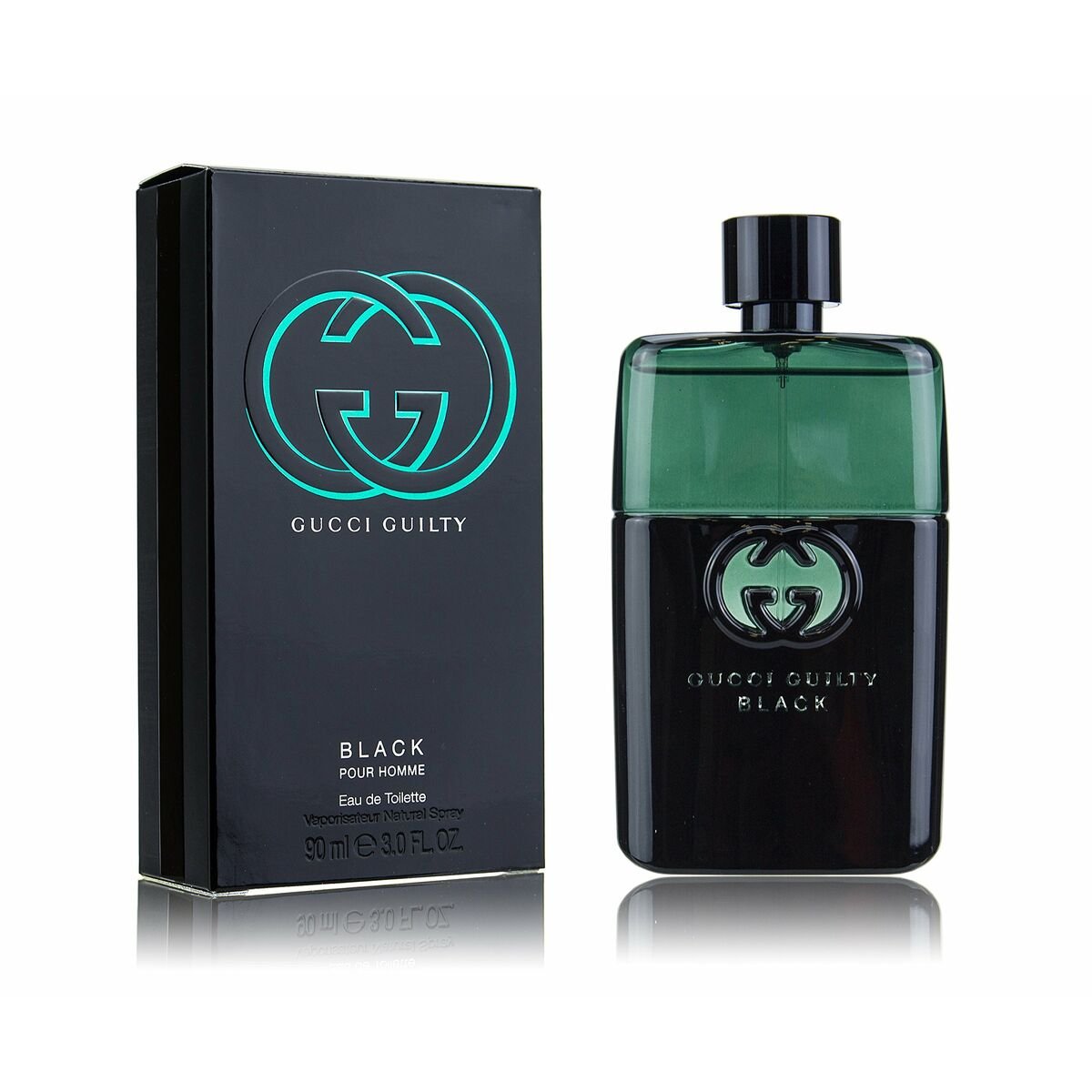 Bilde av Herre parfyme Gucci Gucci Guilty Black EDT 90 ml - Kjøp Gucci produkter online.