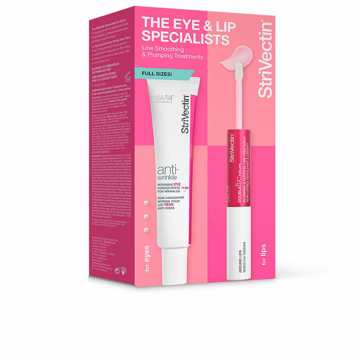 Bilde av Unisex Kosmetisk Sett StriVectin The Eye & Lips Specialists 2 Deler - Kjøp StriVectin produkter online.