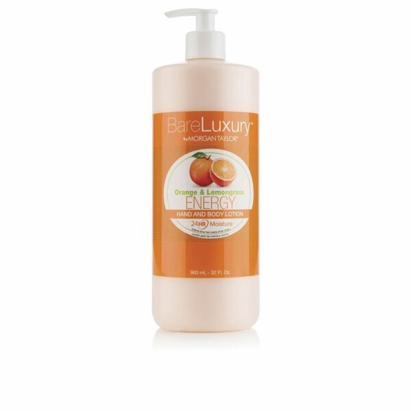 Bilde av Fuktighetsgivende bodylotion Morgan Taylor Energy Orange & Lemongrass (946 ml) - Kjøp Morgan Taylor produkter online.