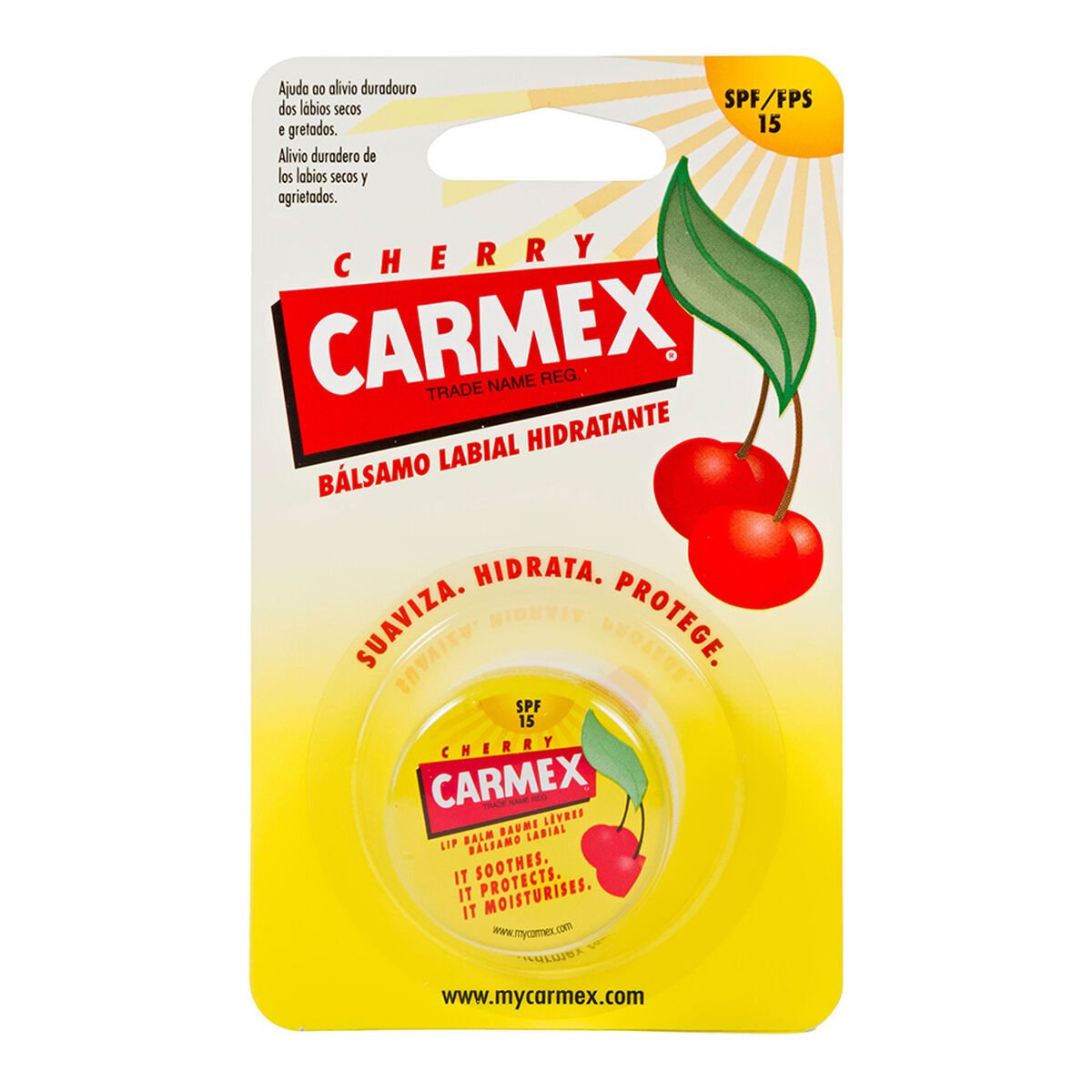 Bilde av Leppebalsam Carmex Cherry Spf 15 (7