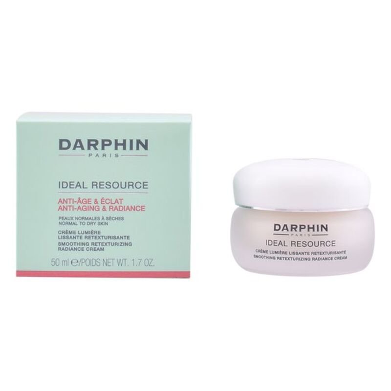Regenererende anti-rynke krem Ideal Resource Darphin Ideal Resource (50 ml) 50 ml av Darphin - Beste tilbud på Parfymer Kosmetikk Bilde av Regenererende anti-rynke krem Ideal Resource Darphin Ideal Resource (50 ml) 50 ml - Kjøp Darphin produkter online.