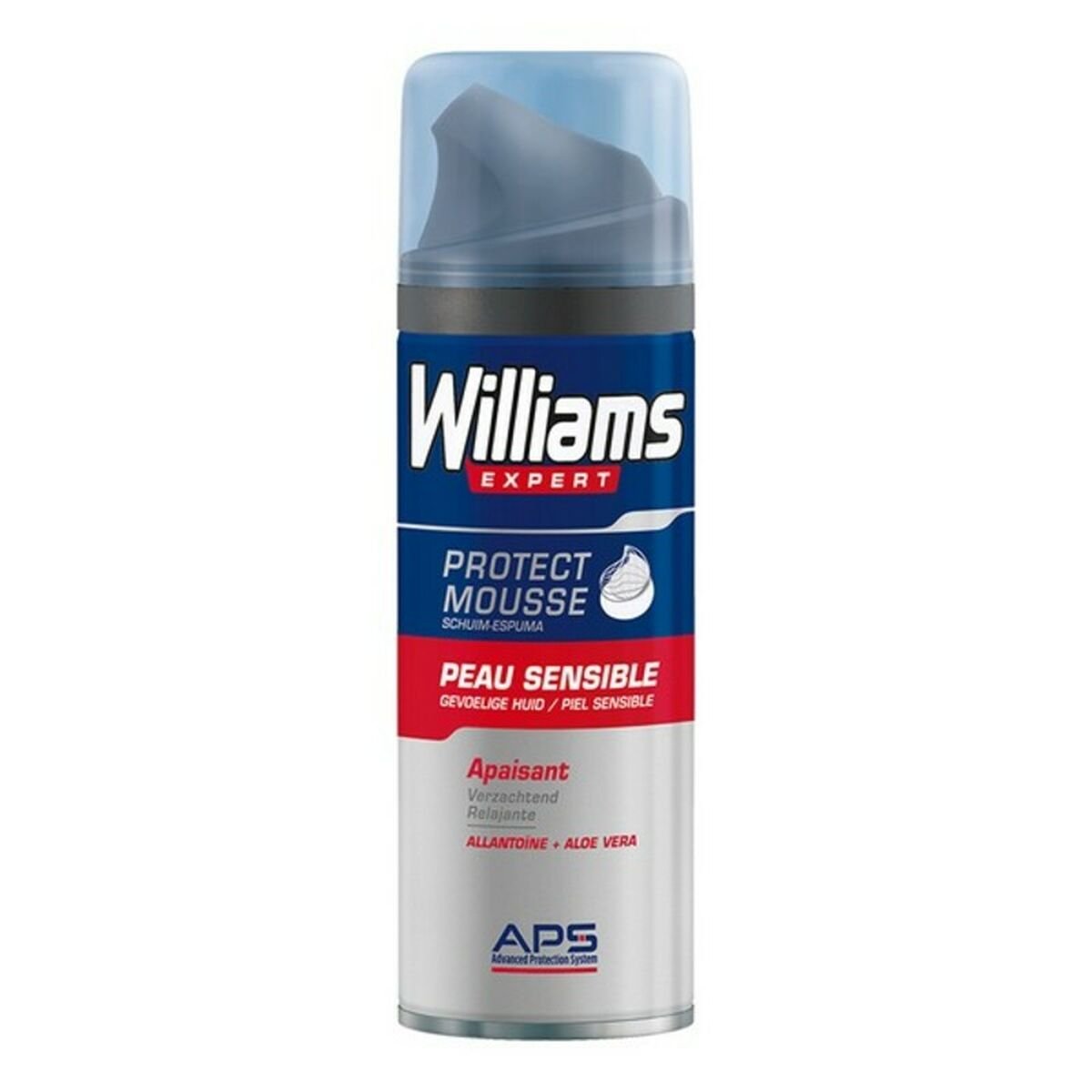 Bilde av Barberskum Protect Mousse Williams (200 ml) - Kjøp Williams produkter online.