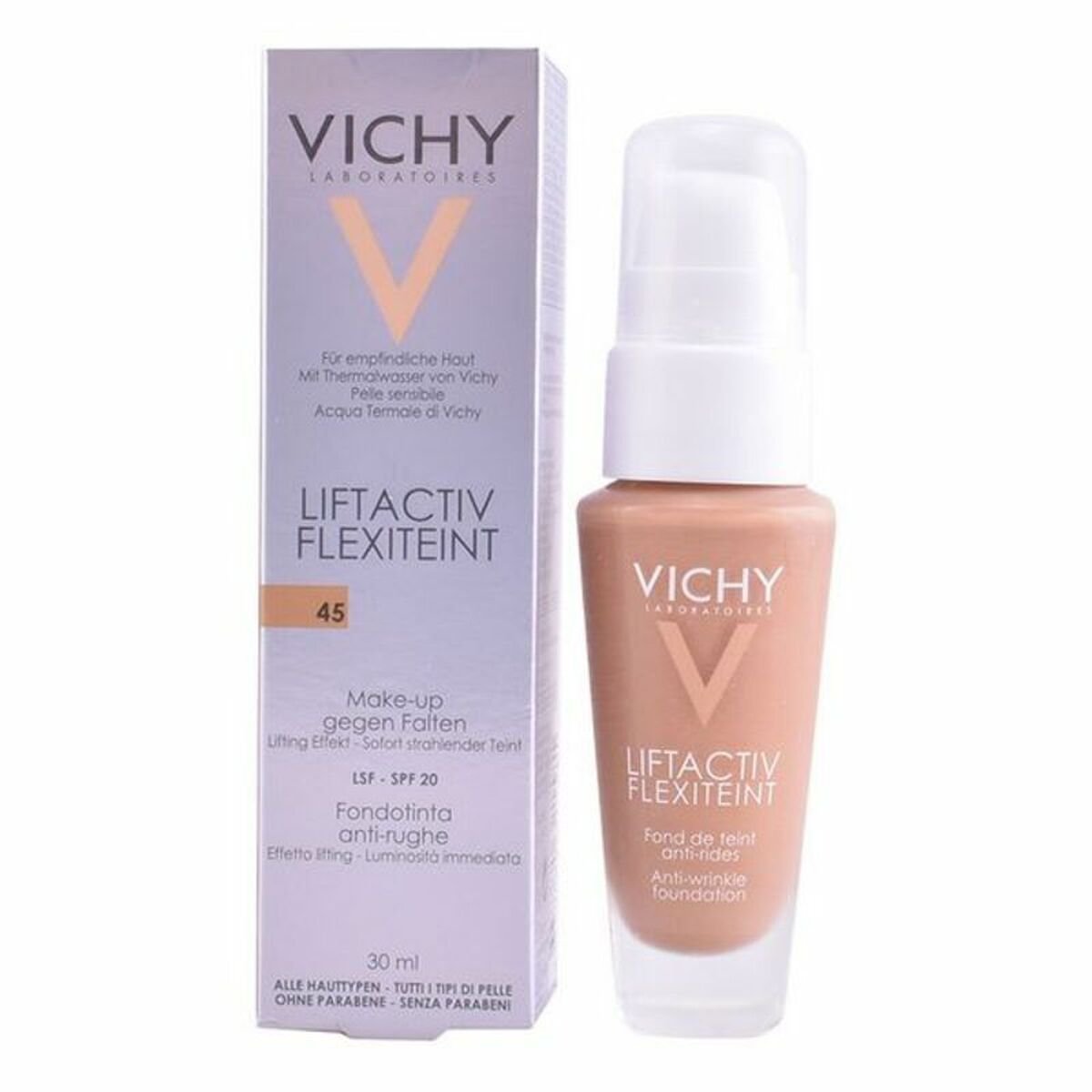 Bilde av Flytende Foundationsminke Liftactiv Flexiteint Vichy Spf 20 - Kjøp Vichy produkter online.