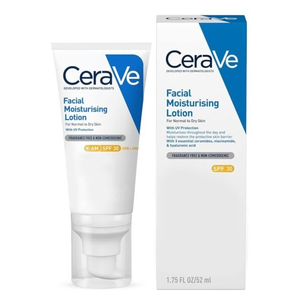 Bilde av Fuktighetsgivende Ansiktslotion CeraVe Spf 30 52 ml - Kjøp CeraVe produkter online.