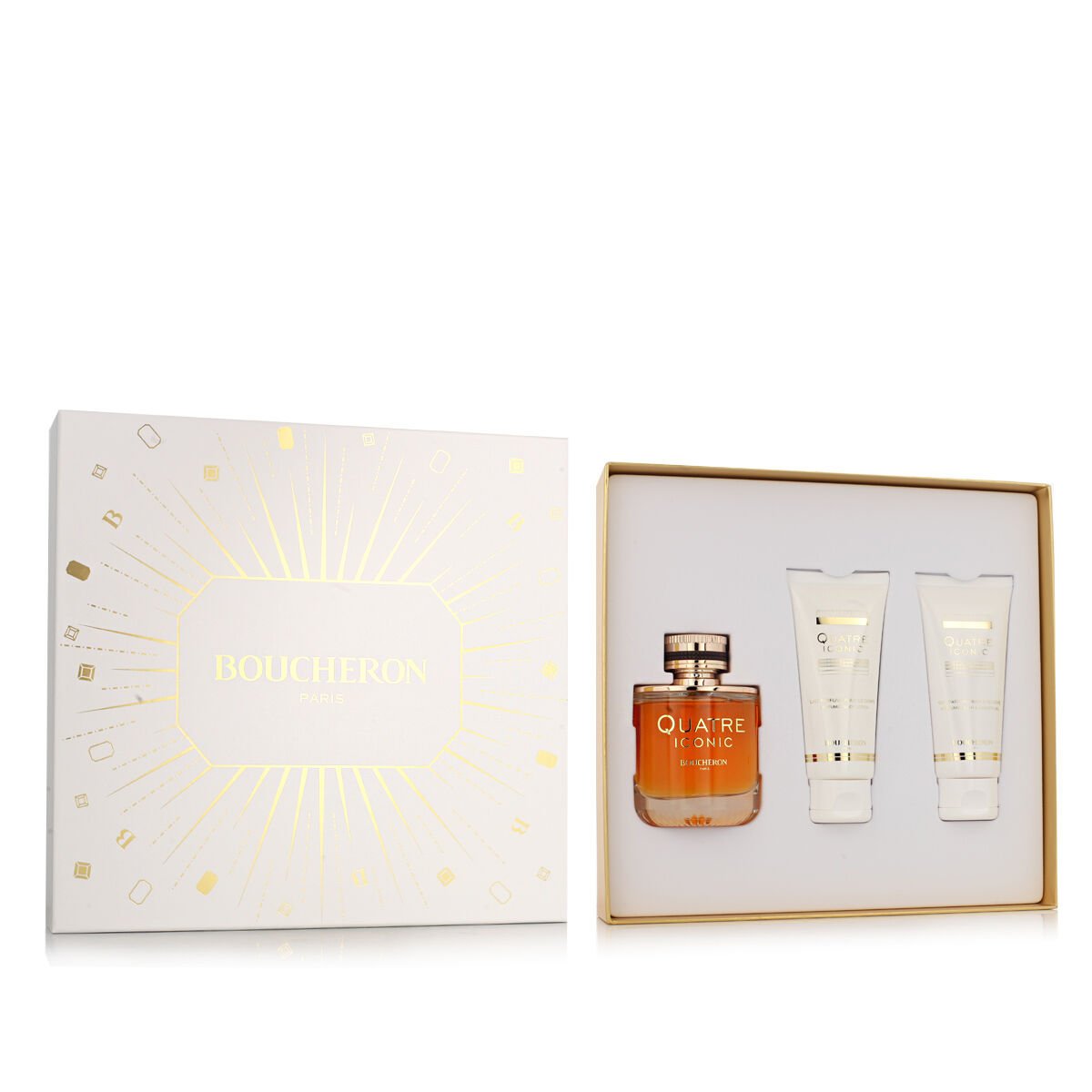 Bilde av Sett dame parfyme Boucheron Quatre Iconic EDP 3 Deler - Kjøp Boucheron produkter online.