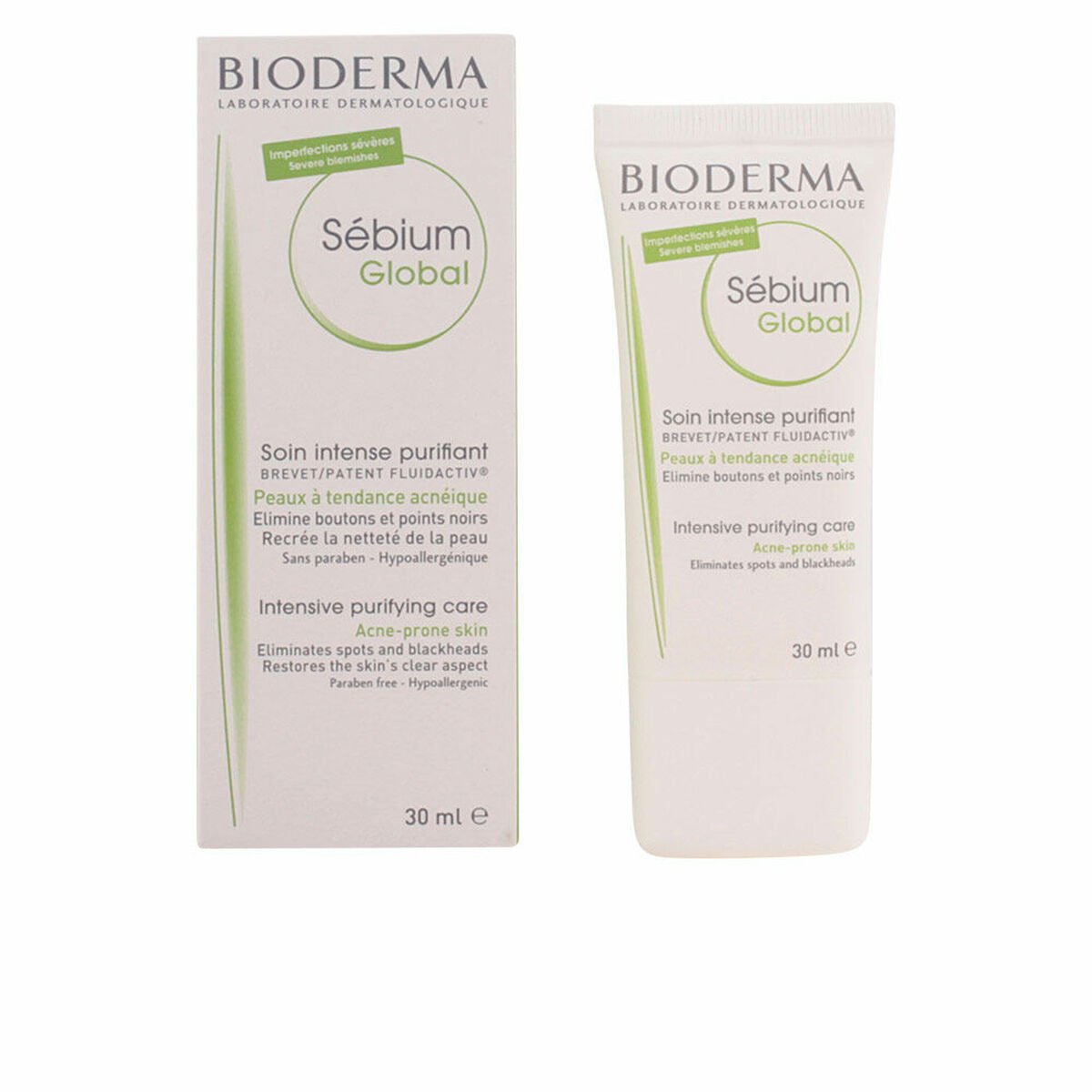 Bilde av Anti-akne Serum Bioderma 3401352018786 30 ml Rensende skrubb (1 enheter) - Kjøp Bioderma produkter online.