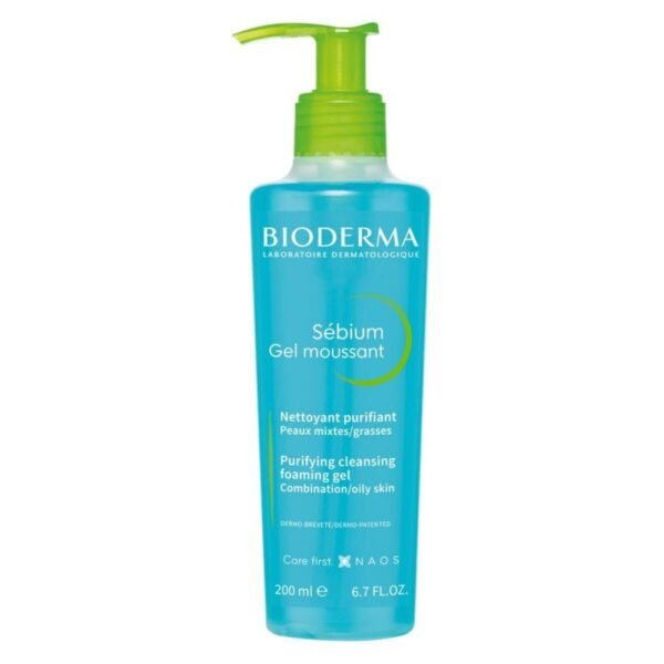 Bilde av Ansiktsrensende gel Bioderma Sebium Moussant - Kjøp Bioderma produkter online.