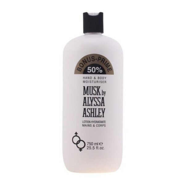 Bilde av Fuktighetsgivende bodylotion Musk Alyssa Ashley Musk (750 ml) - Kjøp Alyssa Ashley produkter online.