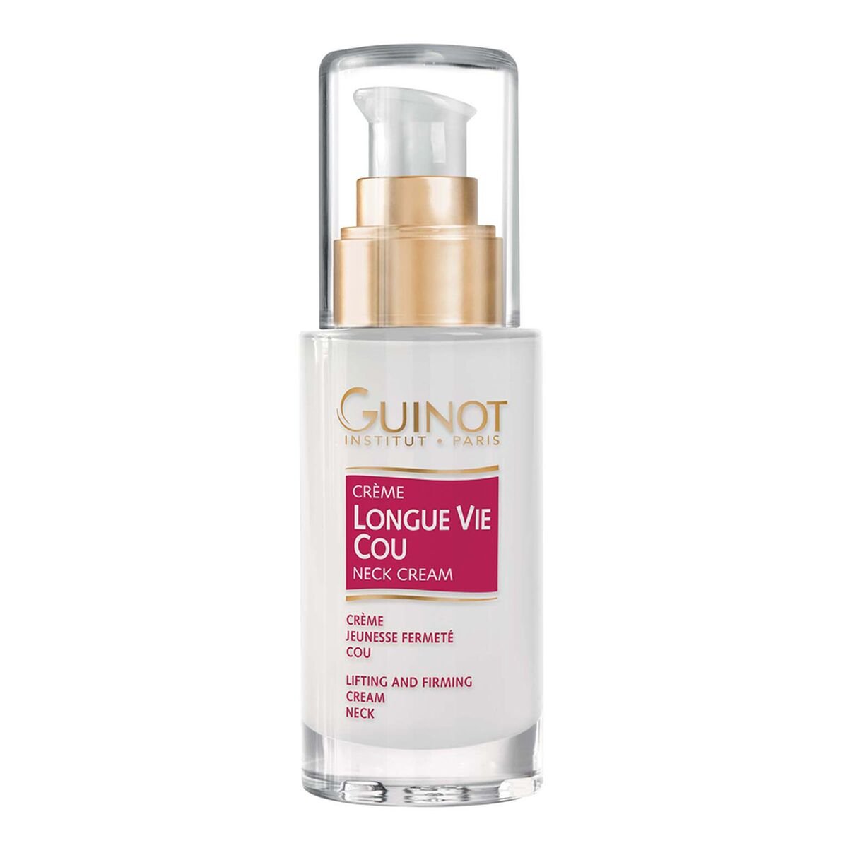 Bilde av Anti-aldringskrem for Hals Guinot Longue Vie 30 ml - Kjøp Guinot produkter online.