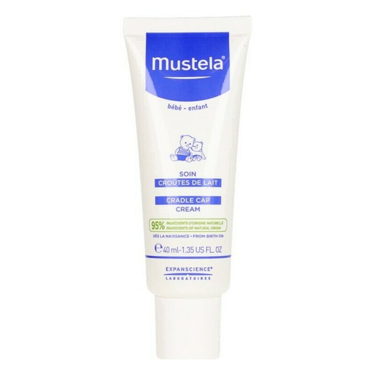 Bilde av Fuktighetsgivende og avslappende baby krem Mustela B073WNDS1K 40 ml (40 ml) - Kjøp Mustela produkter online.