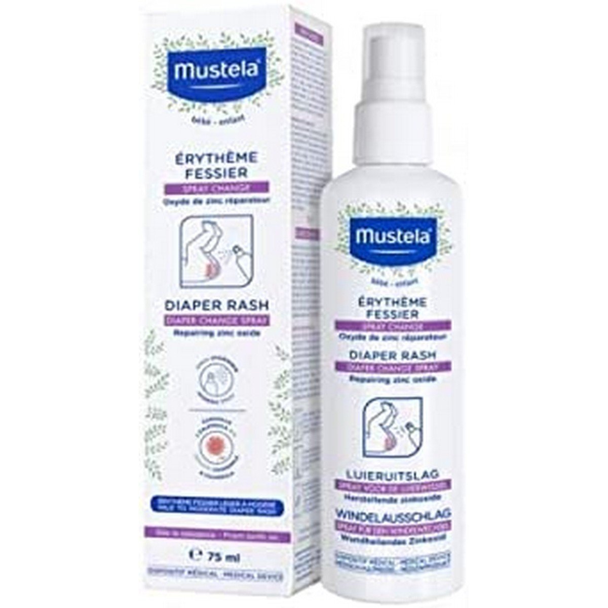 Bilde av Anti-Rødhet Spray Mustela Niño Babyer 75 ml - Kjøp Mustela produkter online.