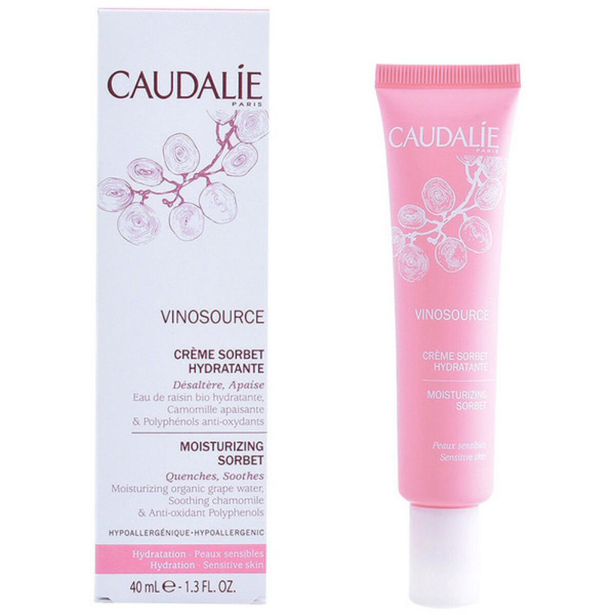 Bilde av Næringsgivende krem Vinosource Caudalie (40 ml) 40 ml (1 enheter) - Kjøp Caudalie produkter online.