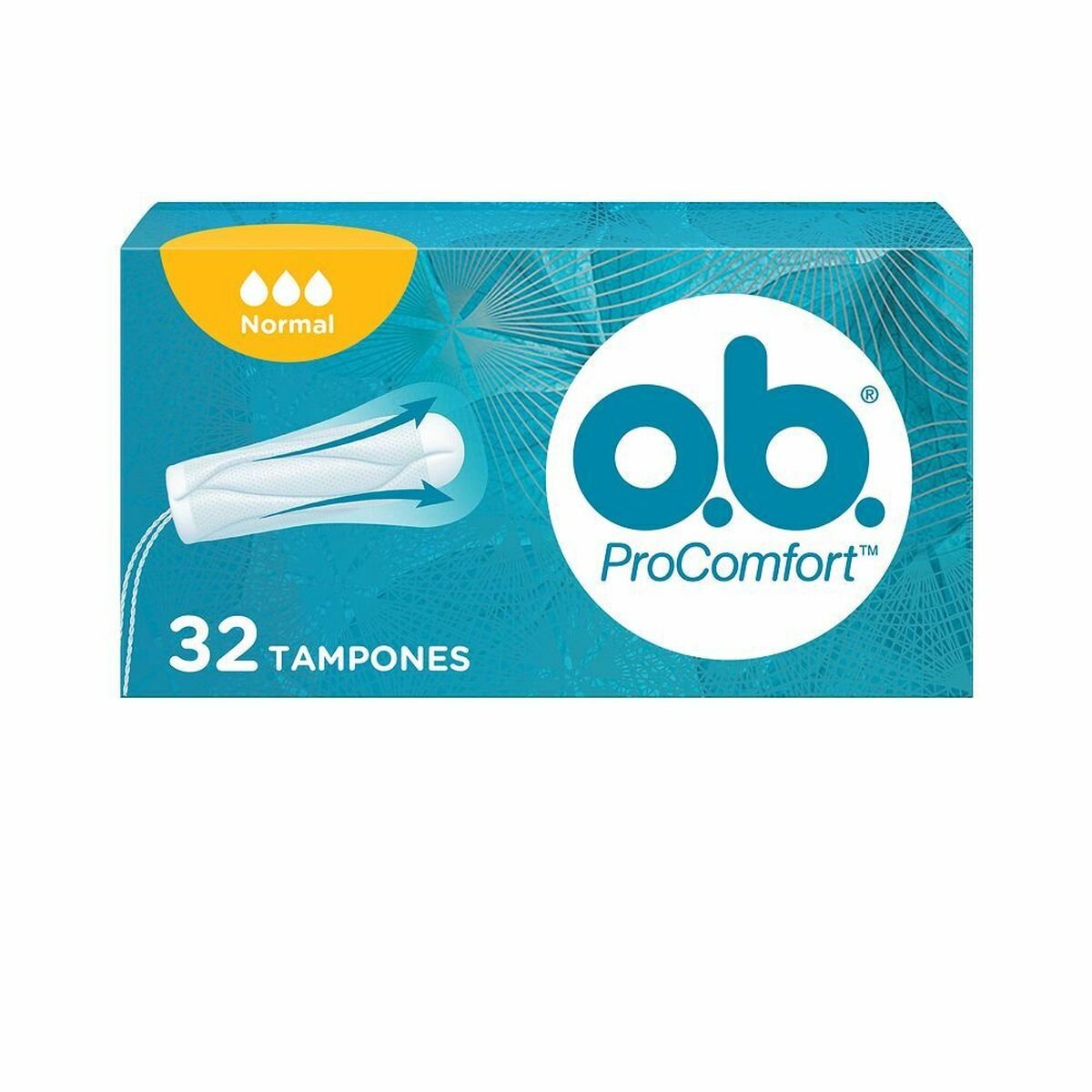 Bilde av Vanlige Tamponger Ob ProComfort 32 enheter - Kjøp Ob produkter online.