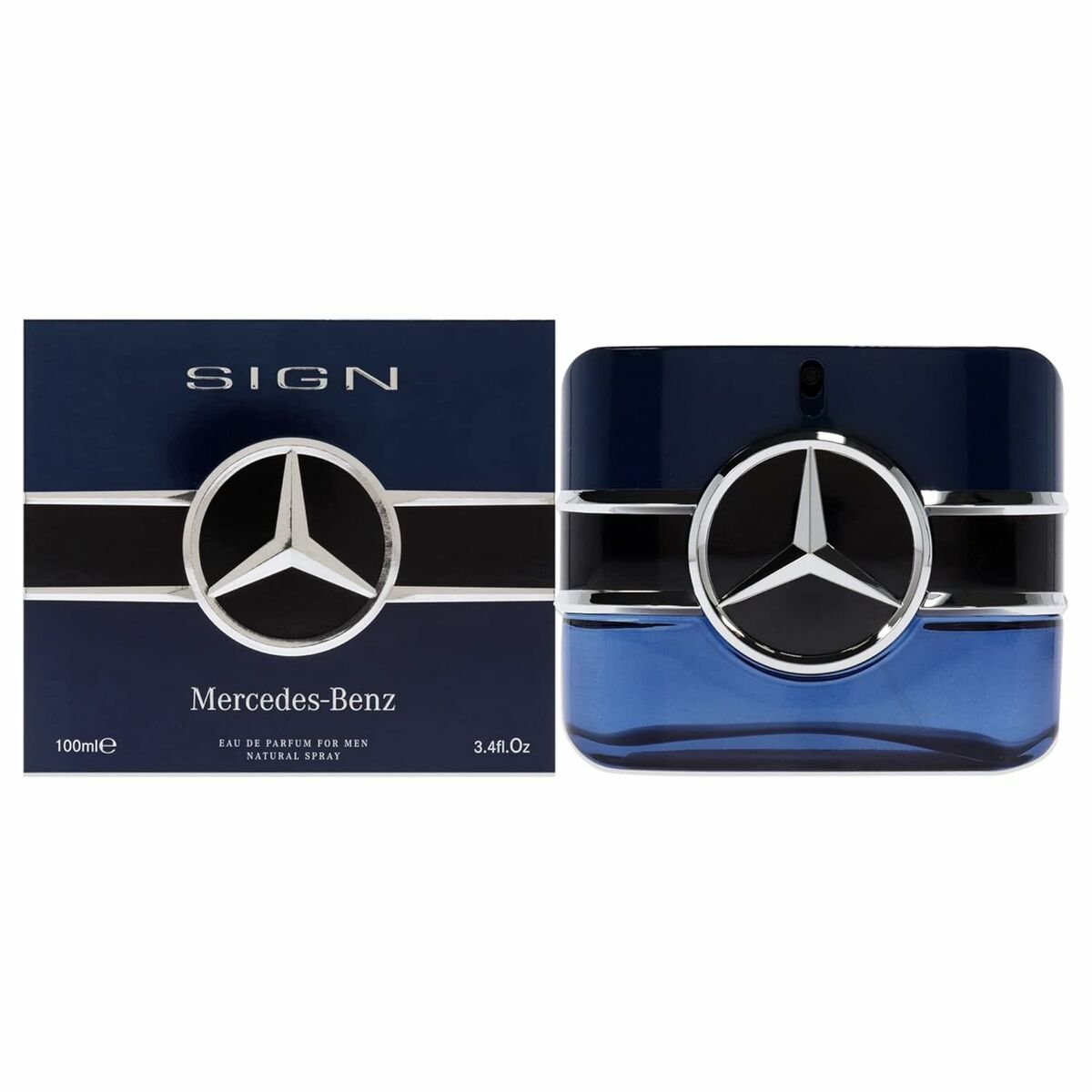 Herre parfyme Mercedes Benz EDP Sign 100 ml av Mercedes Benz - Beste tilbud på Parfymer Kosmetikk Bilde av Herre parfyme Mercedes Benz EDP Sign 100 ml - Kjøp Mercedes Benz produkter online.