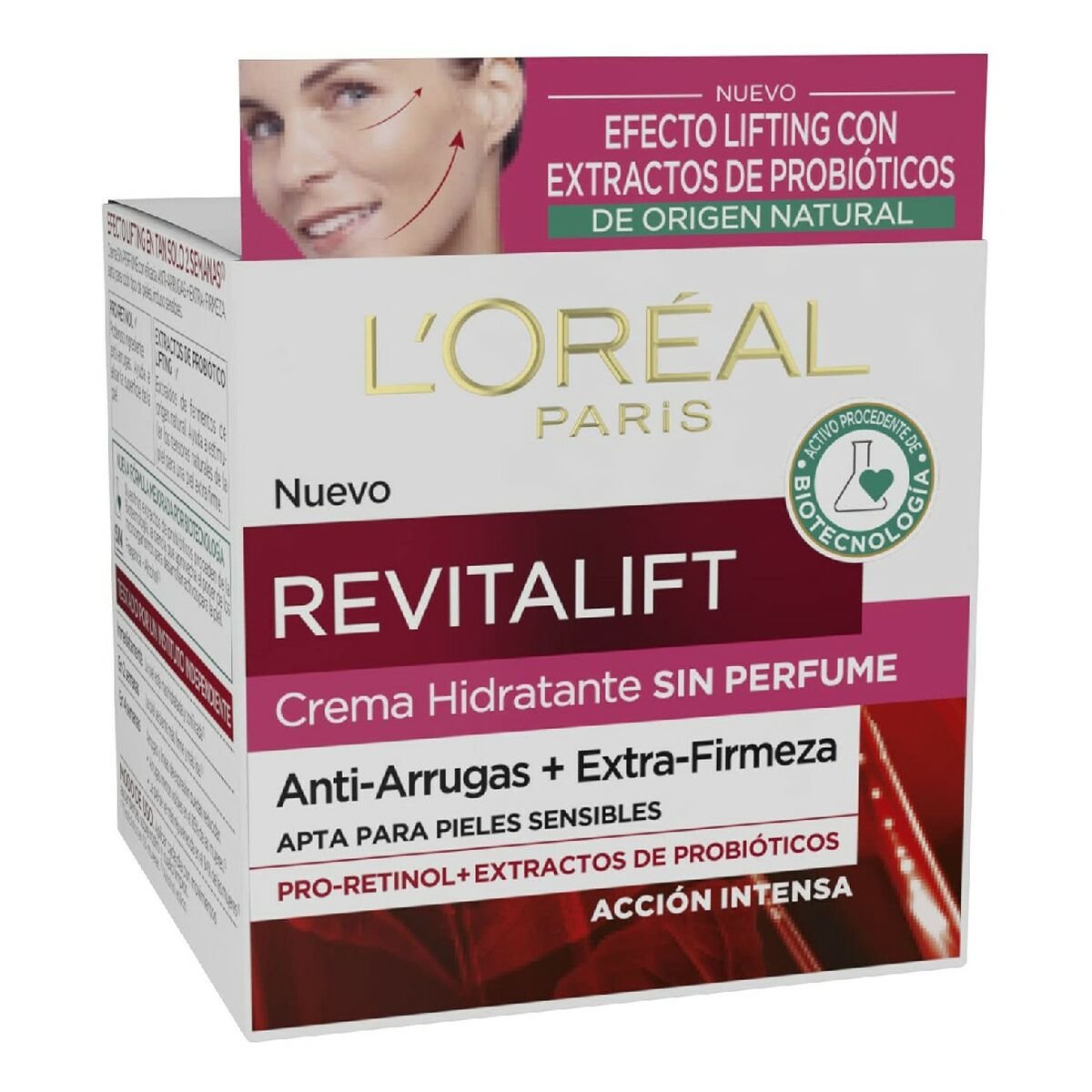 Anti-rynkekrem Revitalift L'Oreal Make Up Revitalift Sin 50 ml av L'Oreal Make Up - Beste tilbud på Parfymer Kosmetikk Bilde av Anti-rynkekrem Revitalift L'Oreal Make Up Revitalift Sin 50 ml - Kjøp L'Oreal Make Up produkter online.