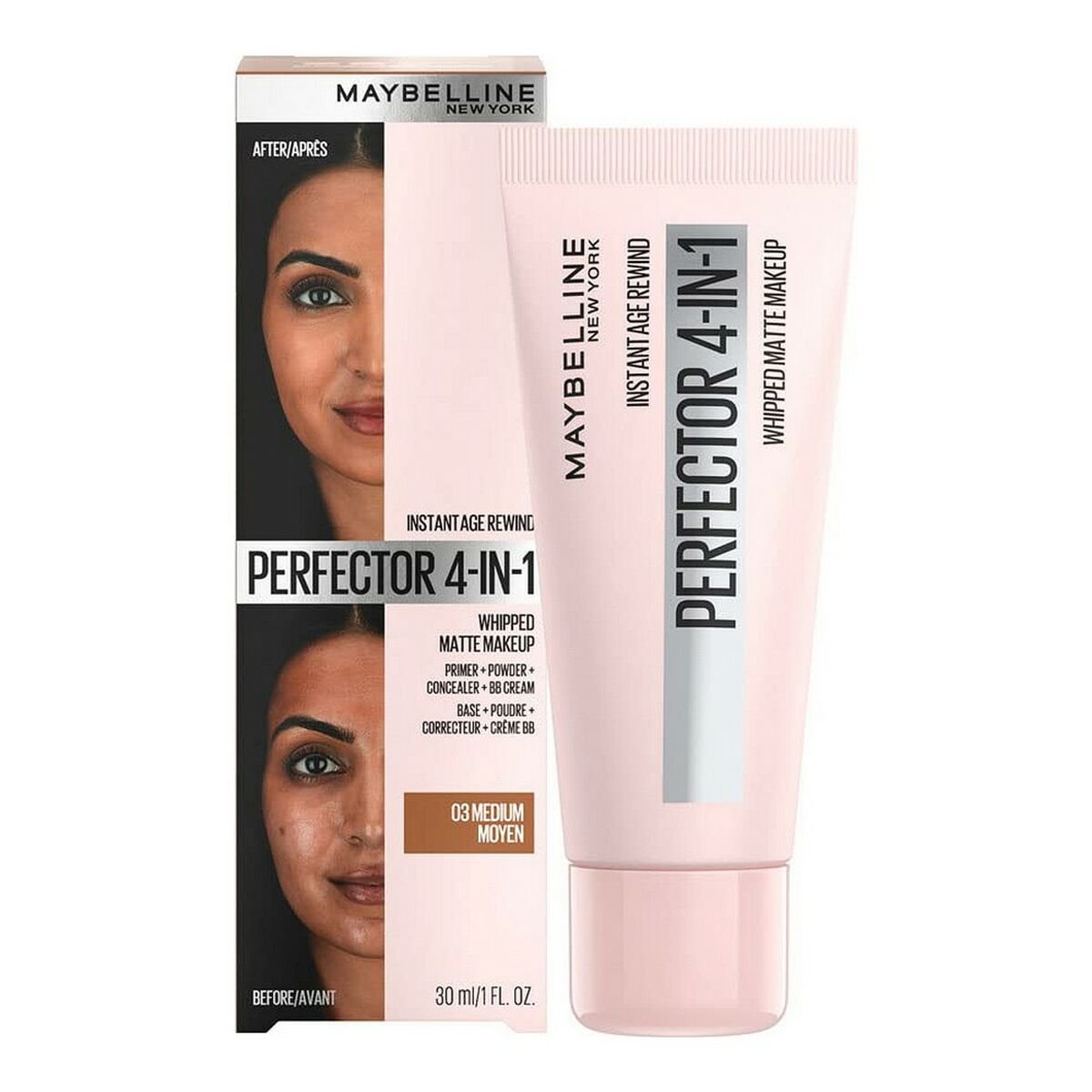 Bilde av Ansiktskorrigerer Maybelline Instant Anti-Age Perfector Medium 4-i-1 (30 ml) - Kjøp Maybelline produkter online.