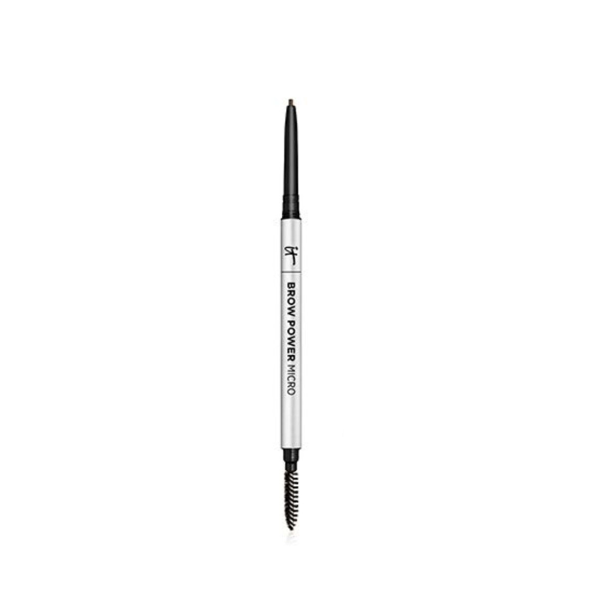 Bilde av Øyenbrynplyan It Cosmetics Brow Power Micro Universal Taupe 2-i-1 - Kjøp It Cosmetics produkter online.