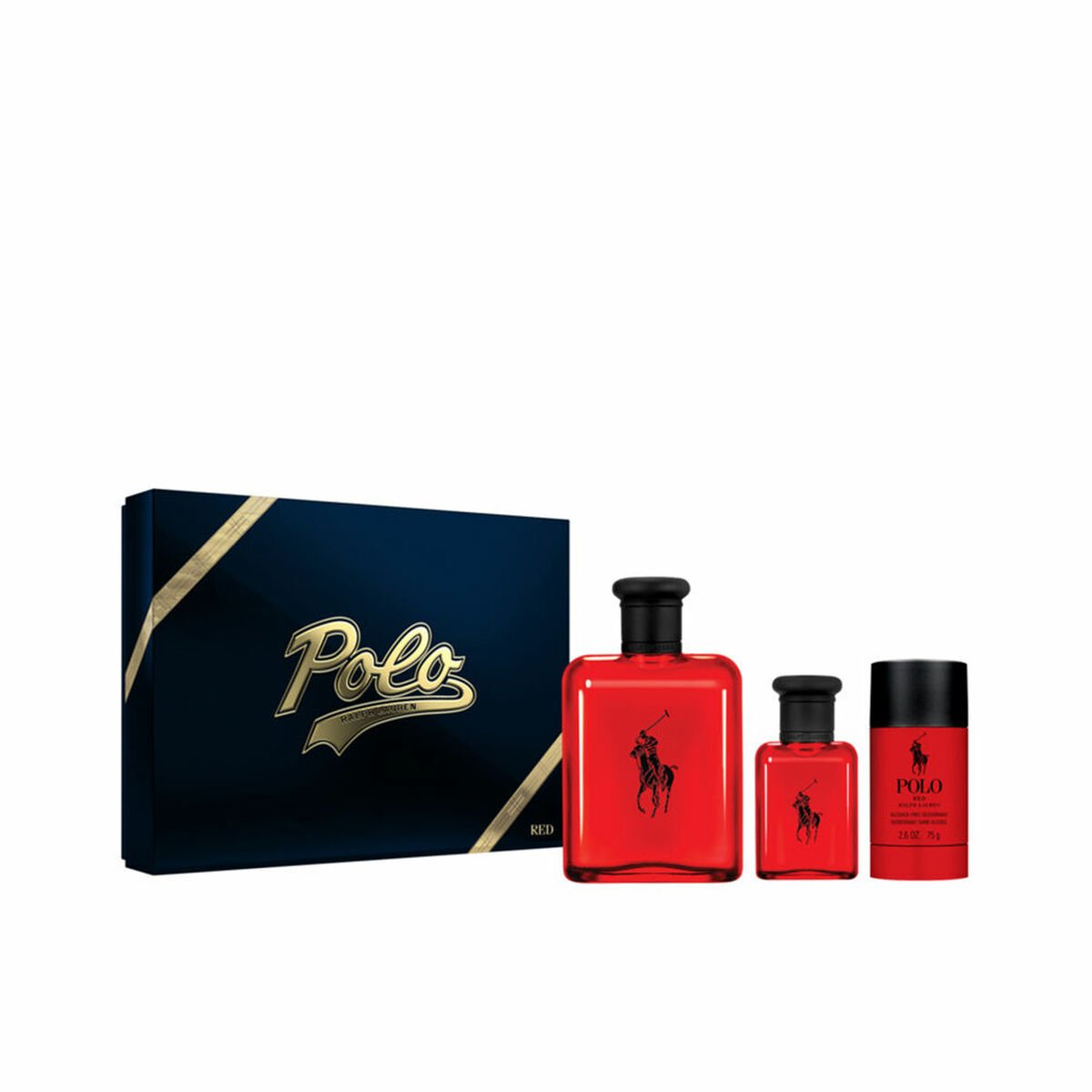 Bilde av Sett herre parfyme Ralph Lauren Polo Red 3 Deler - Kjøp Ralph Lauren produkter online.