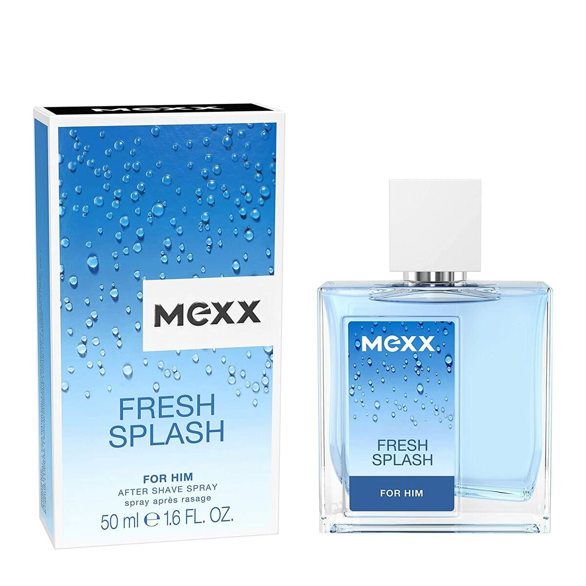 Bilde av Etterbarberingslotion Mexx Fresh Splash for Him 50 ml - Kjøp Mexx produkter online.