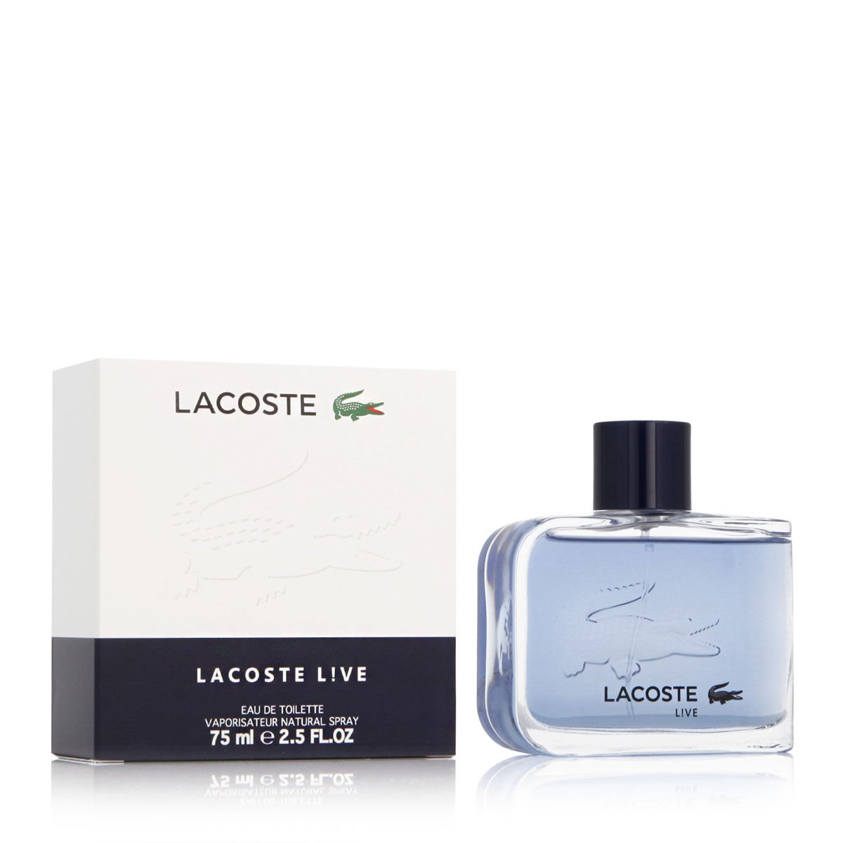 Bilde av Herre parfyme Lacoste EDT Live 75 ml - Kjøp Lacoste produkter online.