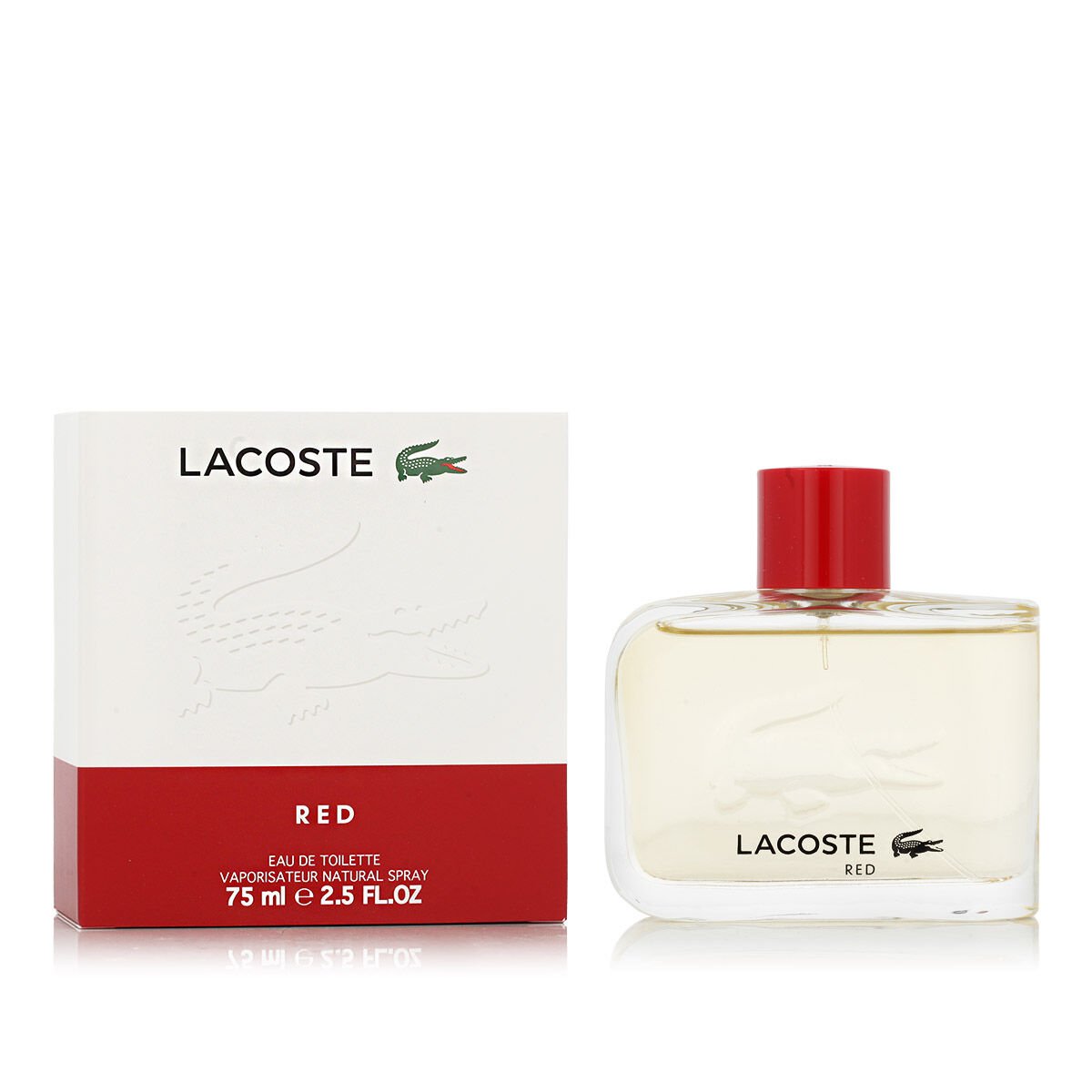 Bilde av Herre parfyme Lacoste EDT Red 75 ml - Kjøp Lacoste produkter online.