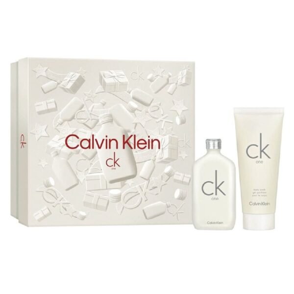 Bilde av Sett unisex parfyme Calvin Klein EDT ck one 2 Deler - Kjøp Calvin Klein produkter online.