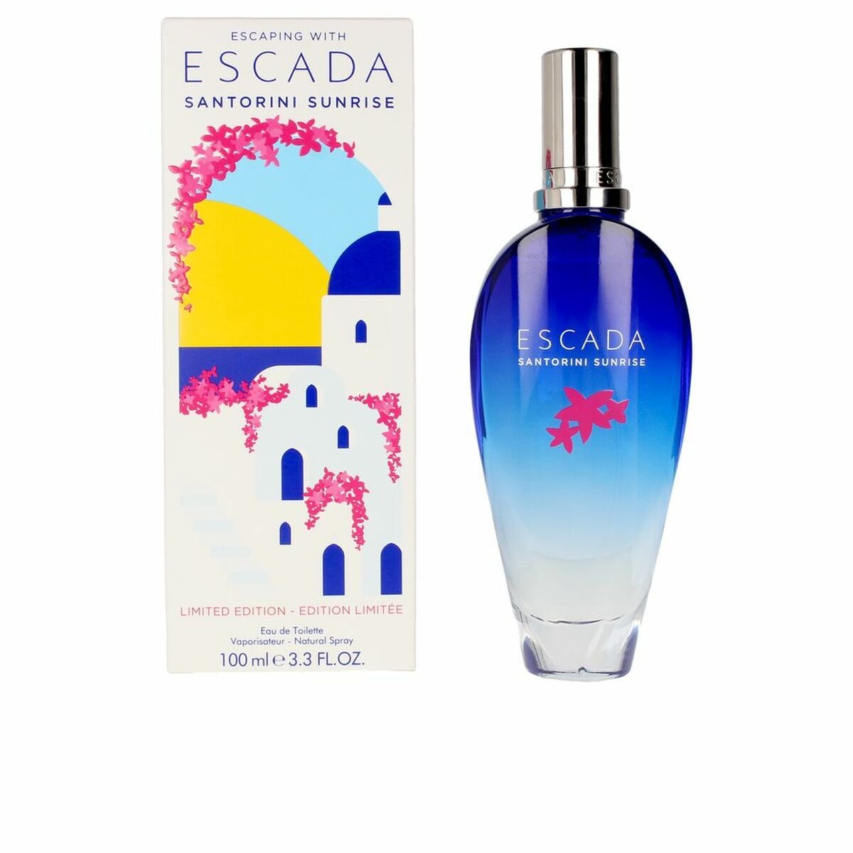 Bilde av Dame parfyme Escada Santorini Sunrise EDT EDP 100 ml Begrenset utgave - Kjøp Escada produkter online.