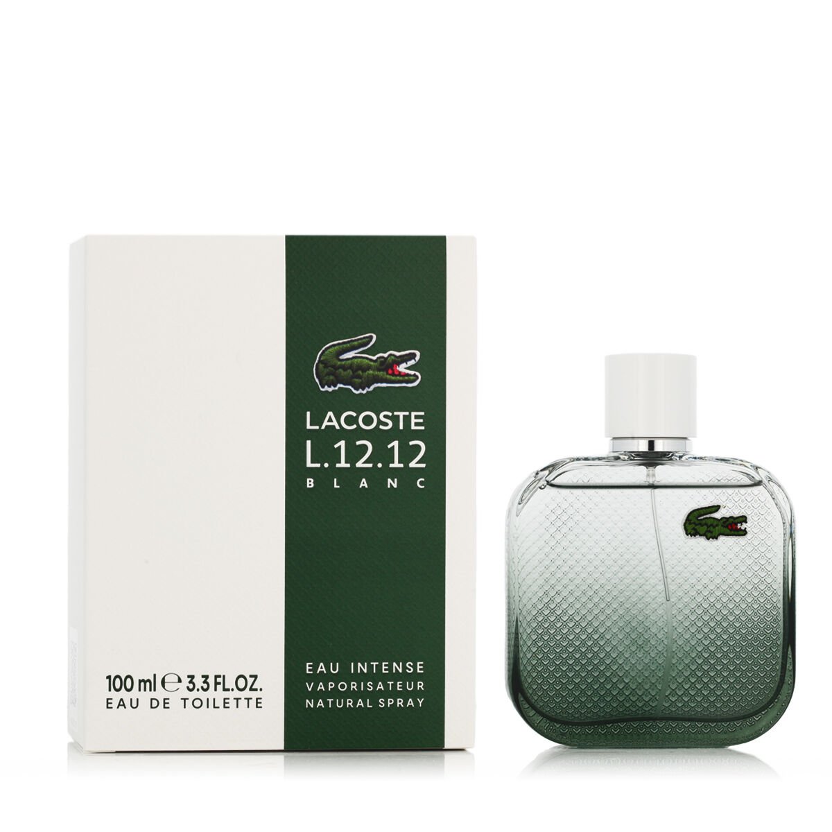 Bilde av Herre parfyme Lacoste L.12.12 Blanc Eau Intense EDT 100 ml - Kjøp Lacoste produkter online.