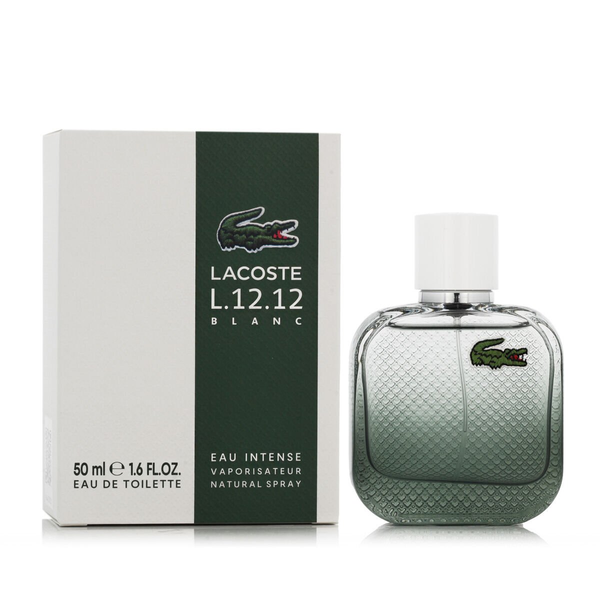 Bilde av Herre parfyme Lacoste L.12.12 Blanc Eau Intense EDT 50 ml - Kjøp Lacoste produkter online.