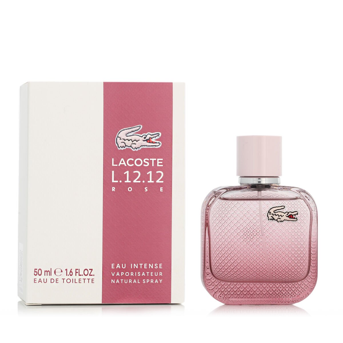 Bilde av Dame parfyme Lacoste EDT L.12.12 Rose Eau Intense 50 ml - Kjøp Lacoste produkter online.