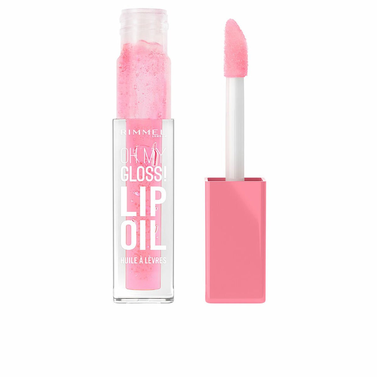 Lipgloss Rimmel London OH MY GLOSS! Nº 001 Pink Flush 6 ml av Rimmel London - Beste tilbud på Parfymer Kosmetikk Bilde av Lipgloss Rimmel London OH MY GLOSS! Nº 001 Pink Flush 6 ml - Kjøp Rimmel London produkter online.