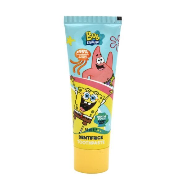 Bilde av Tannkrem Take Care   Mint Svampebob Firkant 50 ml - Kjøp Take Care produkter online.