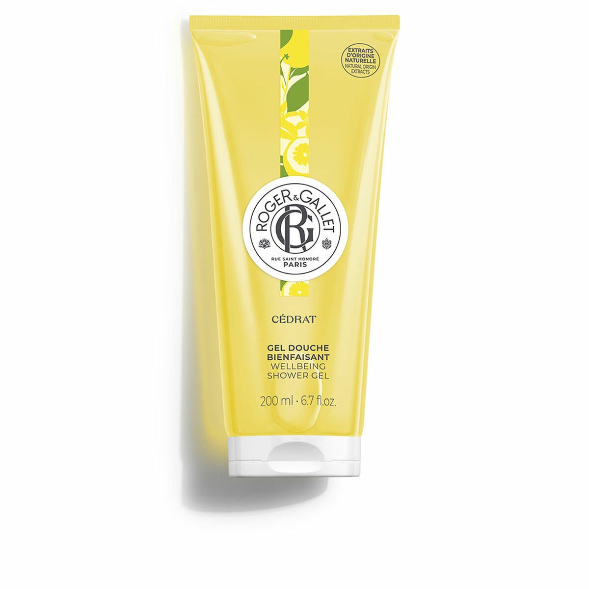 Bilde av Badgel Roger & Gallet Cédrat Energigivende Sitron 200 ml - Kjøp Roger & Gallet produkter online.