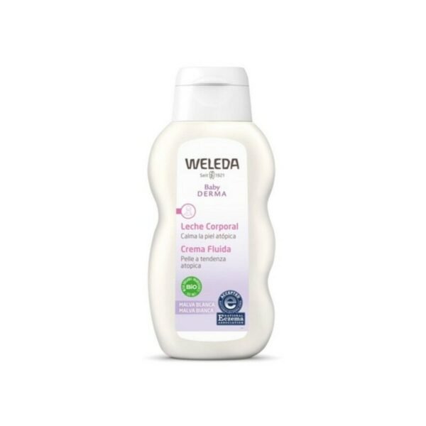 Bilde av Fuktighetsmelk til Atopisk Hud Baby Derma Weleda WELWHIC66 200 ml - Kjøp Weleda produkter online.