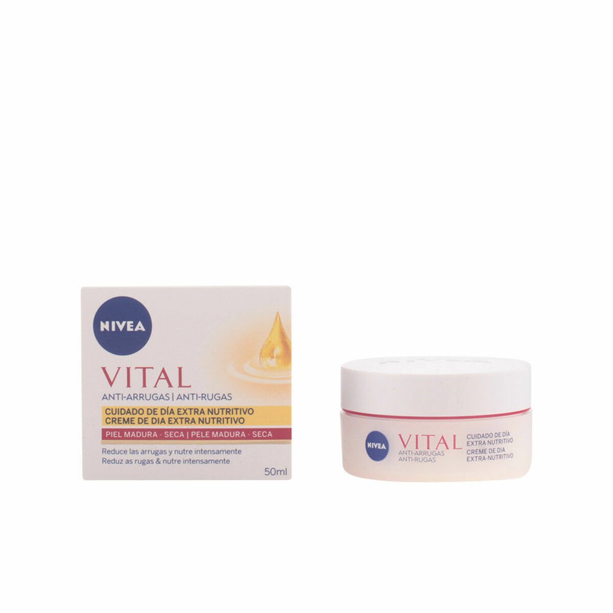 Bilde av Anti-rynkekrem Nivea Vital Argan 50 ml - Kjøp Nivea produkter online.