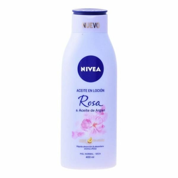 Bilde av Lotion med Rose og Argan Olje Nivea Aceite En Locion (400 ml) 400 ml - Kjøp Nivea produkter online.