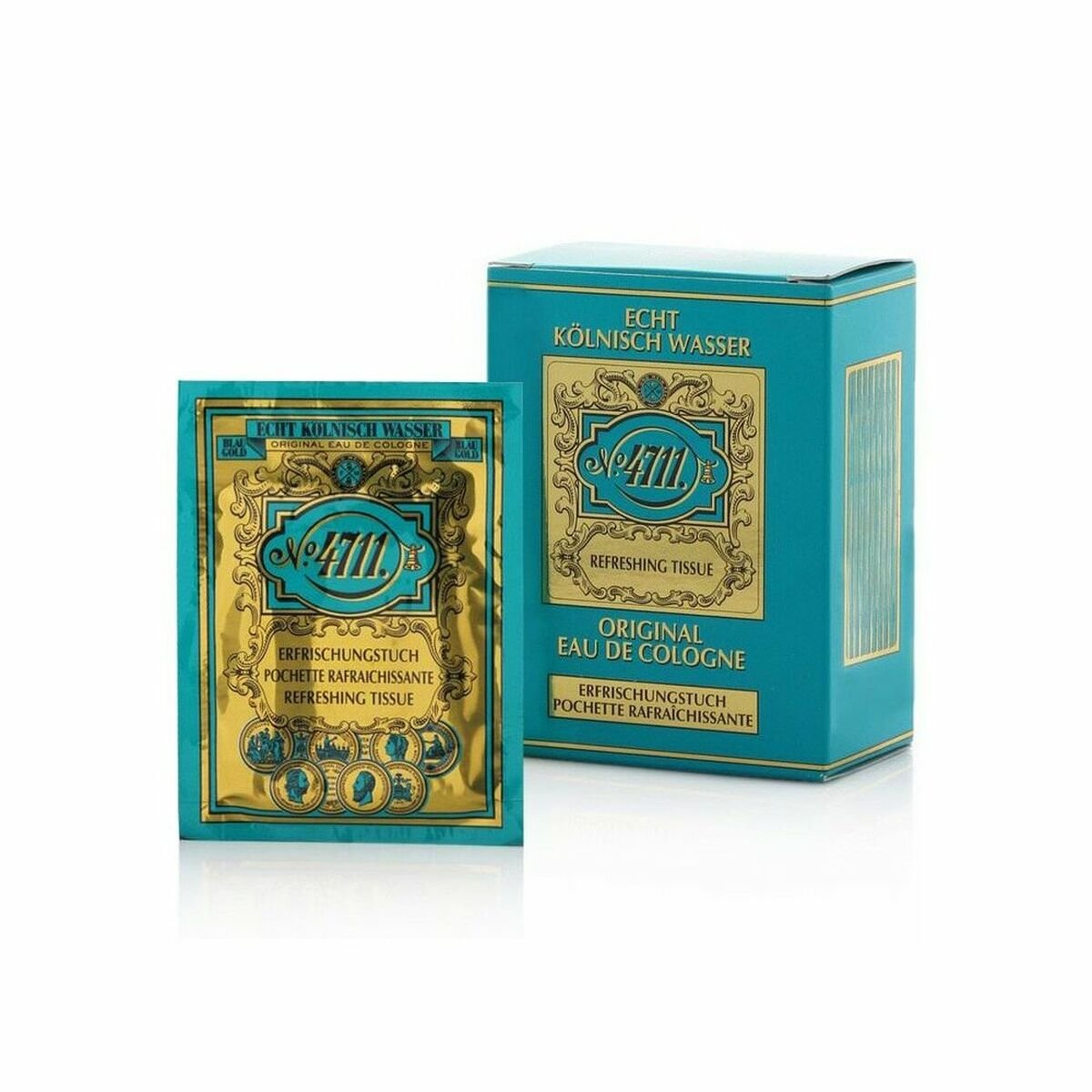 Bilde av Duftende Våtservietter Original Eau de Cologne 4711 (10 uds) - Kjøp 4711 produkter online.