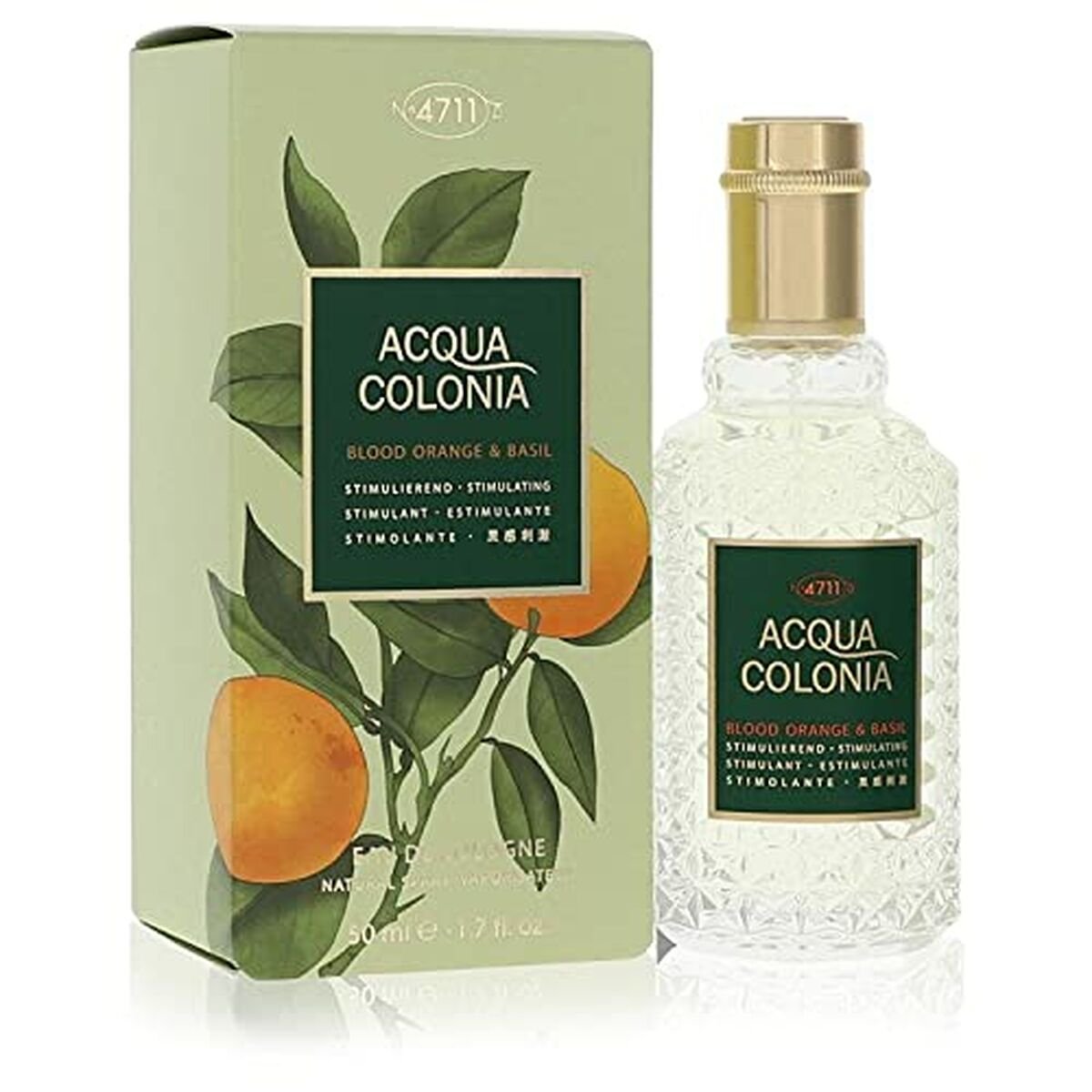 Bilde av Unisex parfyme 4711 EDC 50 ml Acqua Colonia Blood Orange & Basil - Kjøp 4711 produkter online.