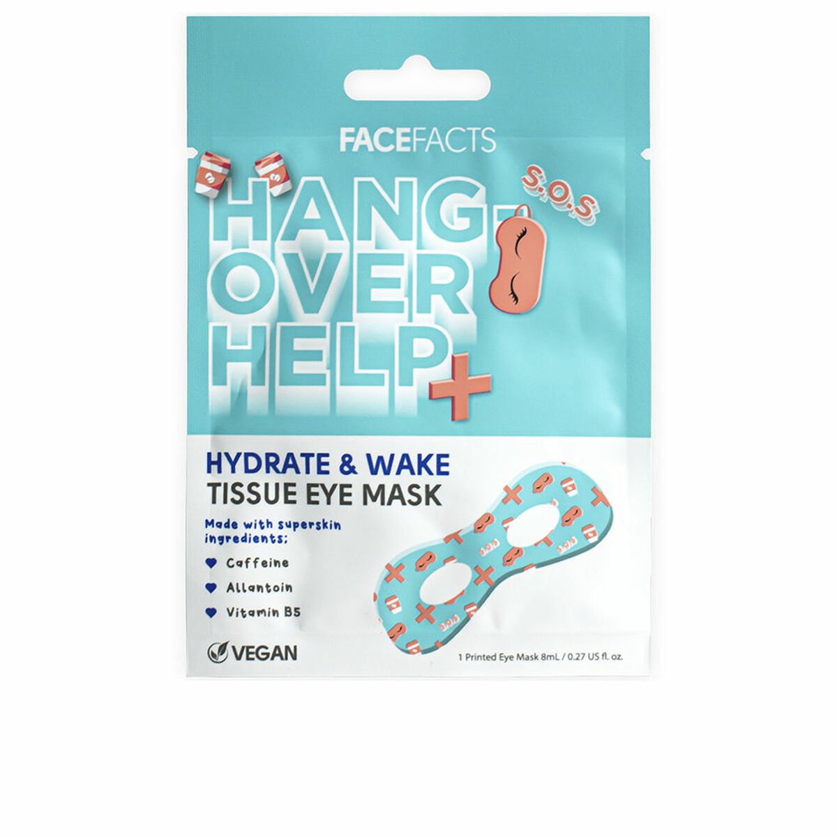 Bilde av Ansiktsmaske Face Facts Hangover Help+ 8 ml - Kjøp Face Facts produkter online.