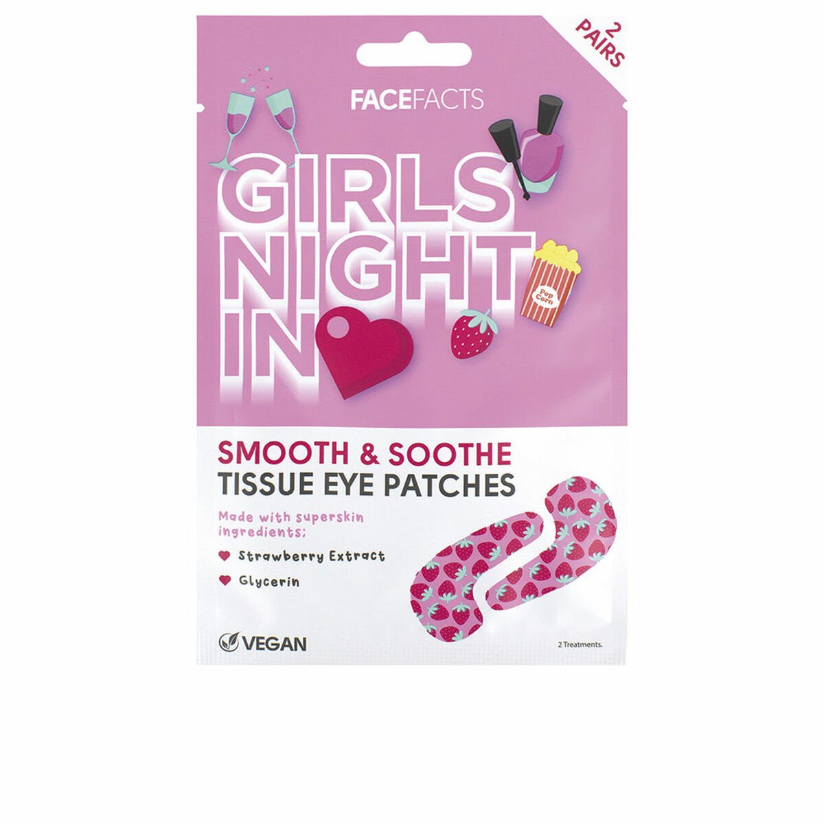 Bilde av Ansiktsmaske Face Facts Girls Night In - Kjøp Face Facts produkter online.