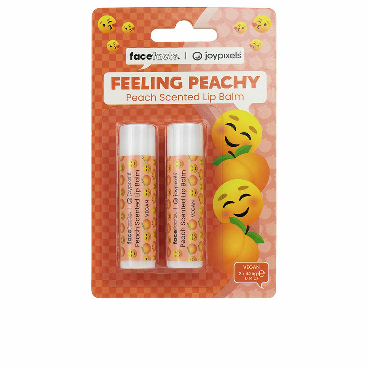 Bilde av Leppebalsam Face Facts Feeling Peachy Pære 2 enheter 4