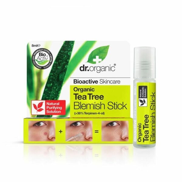 Bilde av Behandling akne Dr.Organic DR00140 Roll-On Tetre 8 ml - Kjøp Dr.Organic produkter online.