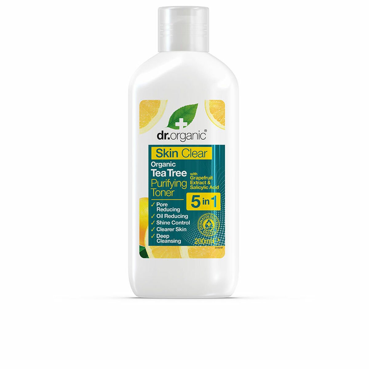 Bilde av Ansiktstoner Dr.Organic Skin Clear 200 ml Rensende - Kjøp Dr.Organic produkter online.